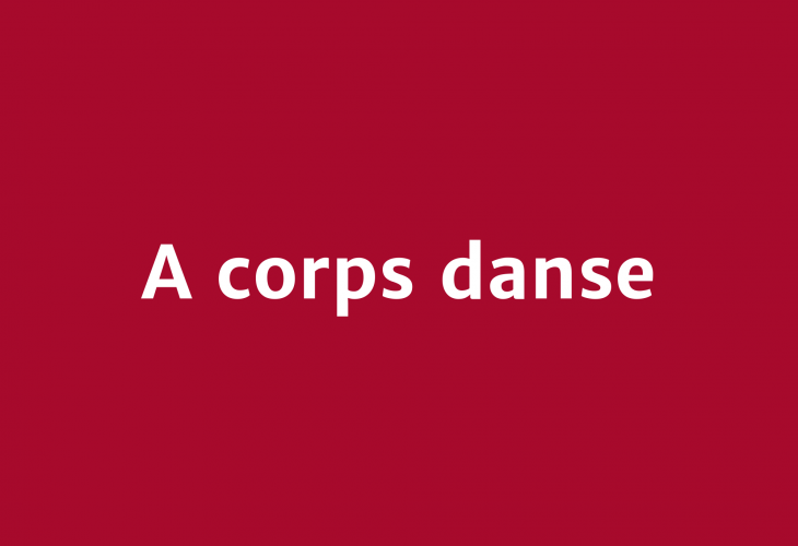 A corps danse