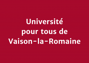 Université pour tous de Vaison-la-Romaine