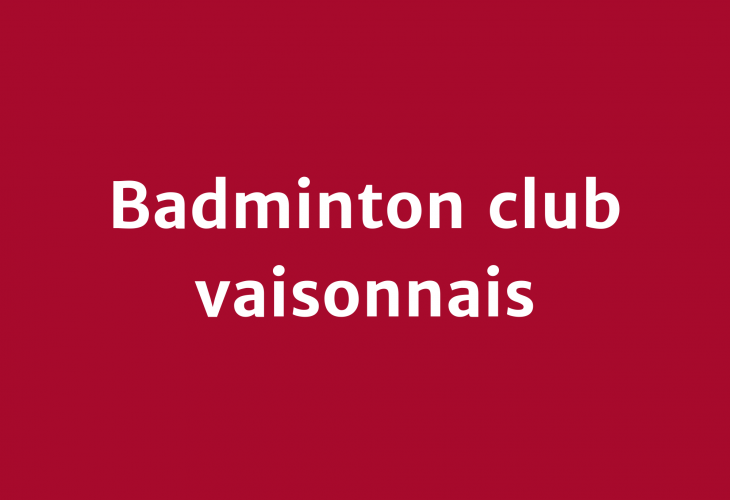 Badminton club vaisonnais