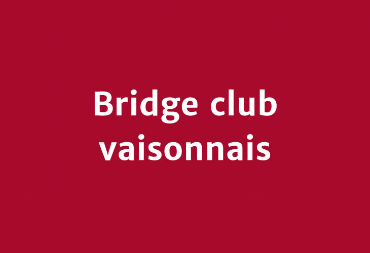 Bridge club vaisonnais