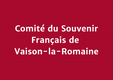 Comité du Souvenir Français de Vaison-la-Romaine