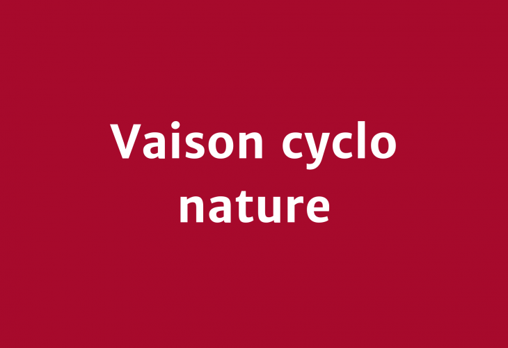 Vaison cyclo nature