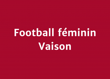 football féminin vaison