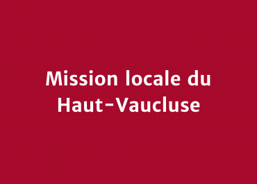 Mission locale du Haut-Vaucluse