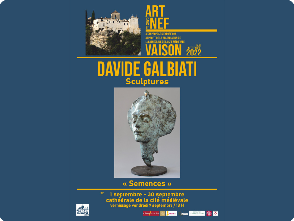 Exposition de sculptures : "Semences" de David Galbiati