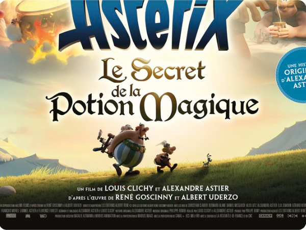 Cinéma en plein air : Astérix et le secret de la potion magique